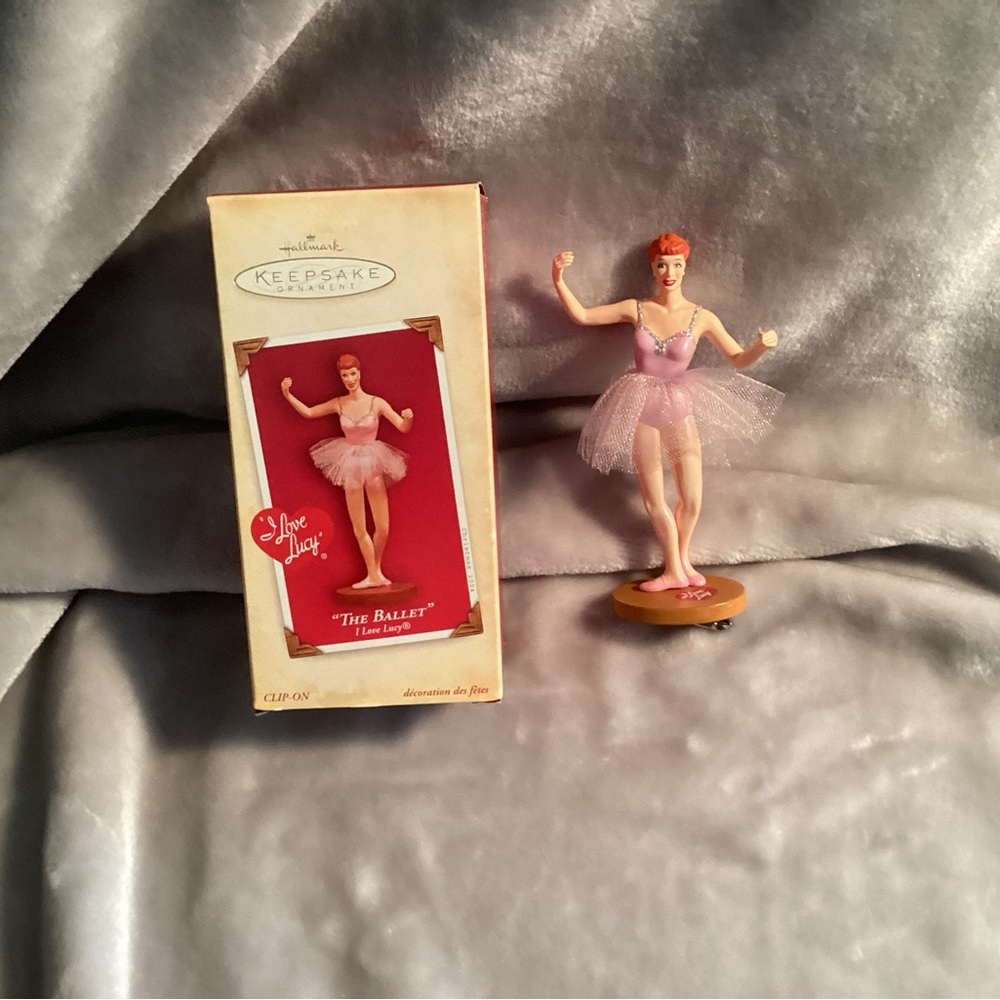 Vintage Hallmark I Love Lucy ornament from 2004. NIB